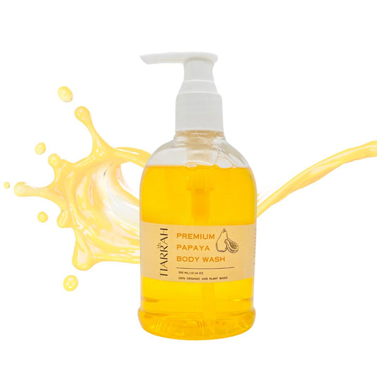 Tiarrah Premium Papaya Body Wash: Natural, Organic, Non-Toxic - The Luxury Bath and Body Care Shop
