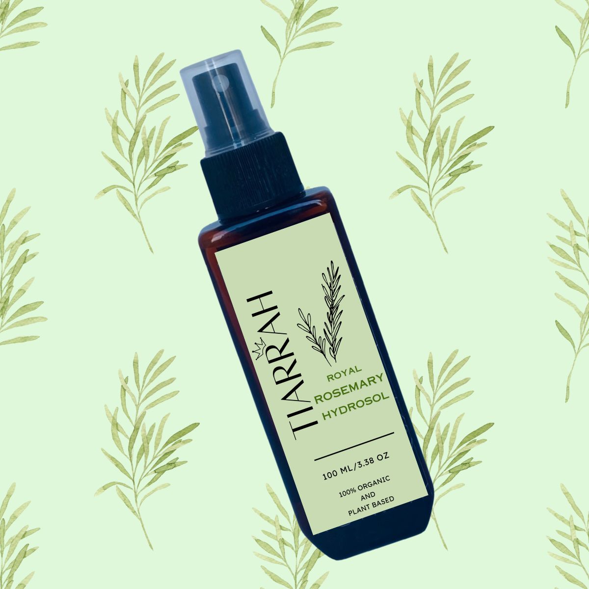 Luxury Rosemary Hydrosol by Tiarrah: Organic, Non-Toxic Hair Mist - The Luxury Bath and Body Care Shop