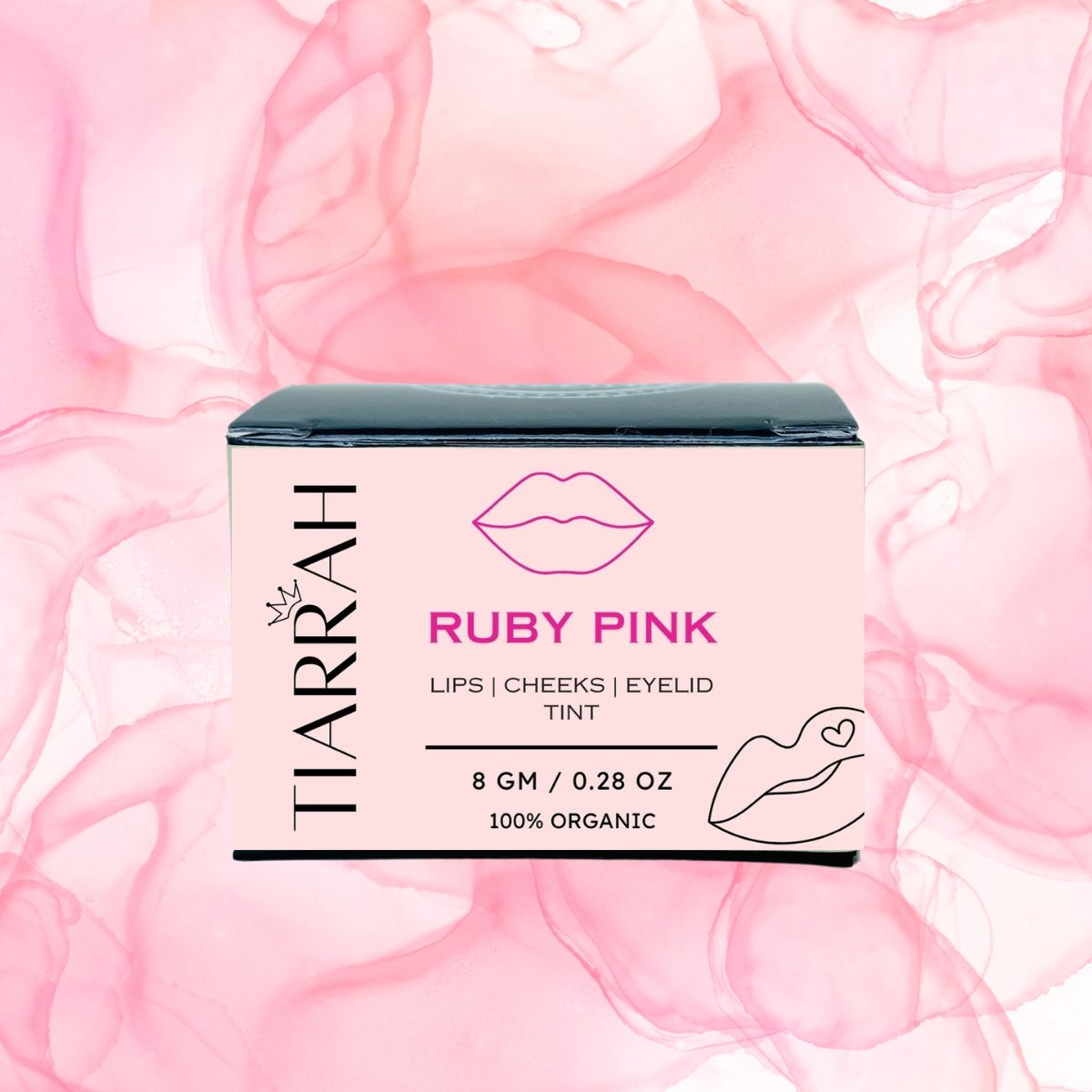 Luxury Ruby Pink Tint by Tiarrah: Organic, Non-Toxic - The Luxury Bath and Body Care Shop