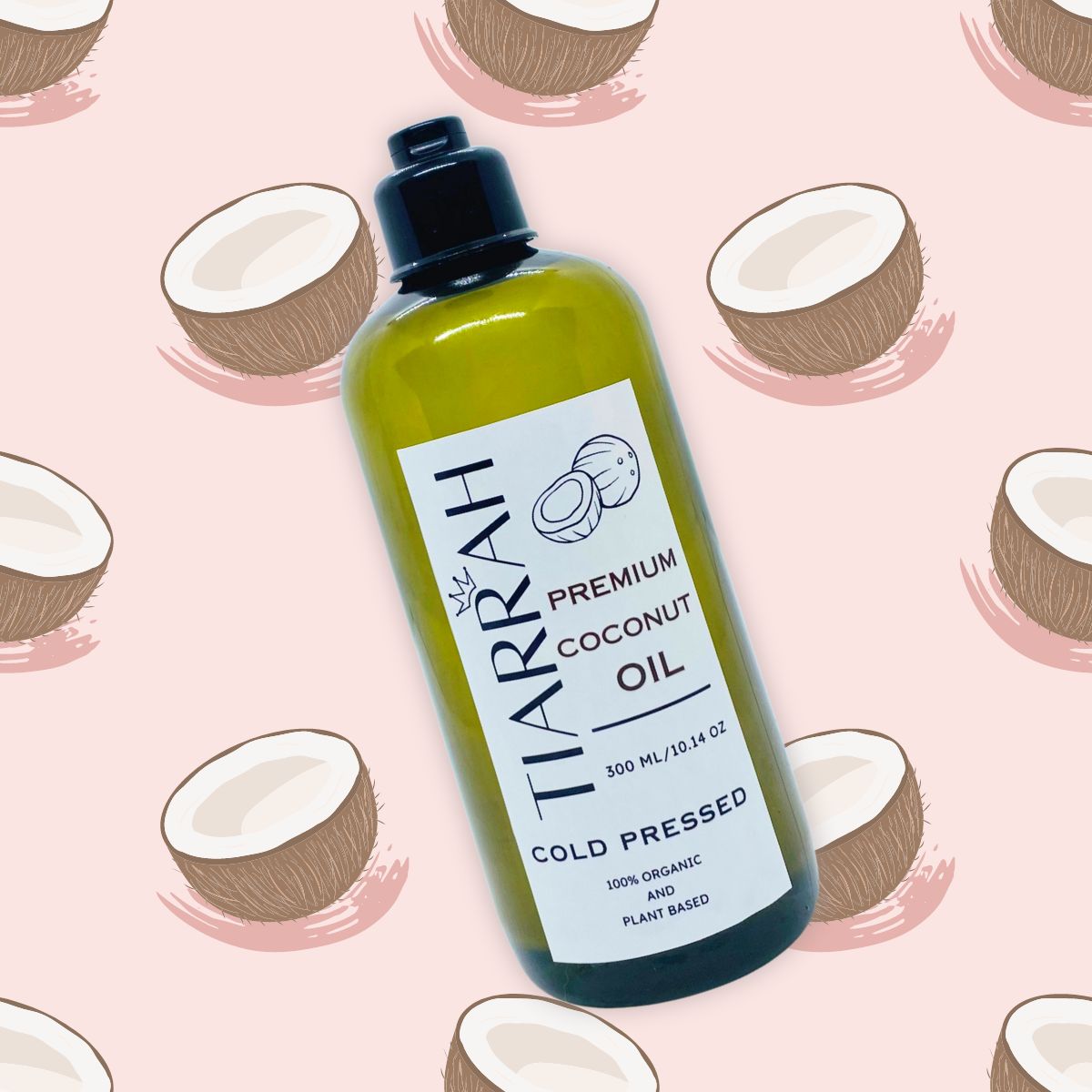 Luxury Coconut Oil by Tiarrah: Organic, Non-Toxic - The Luxury Bath and Body Care Shop
