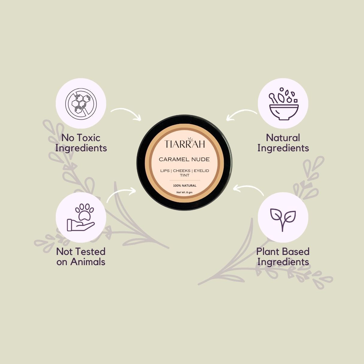 Tiarrah's Mocha Brown Tint: Pure, Safe, Rich - The Luxury Bath and Body Care Shop