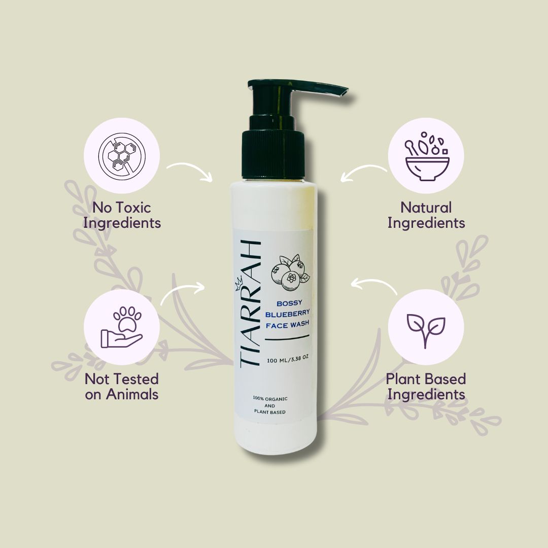 Tiarrah's Blueberry Face Wash: Pure, Safe, Luxurious - The Luxury Bath and Body Shop