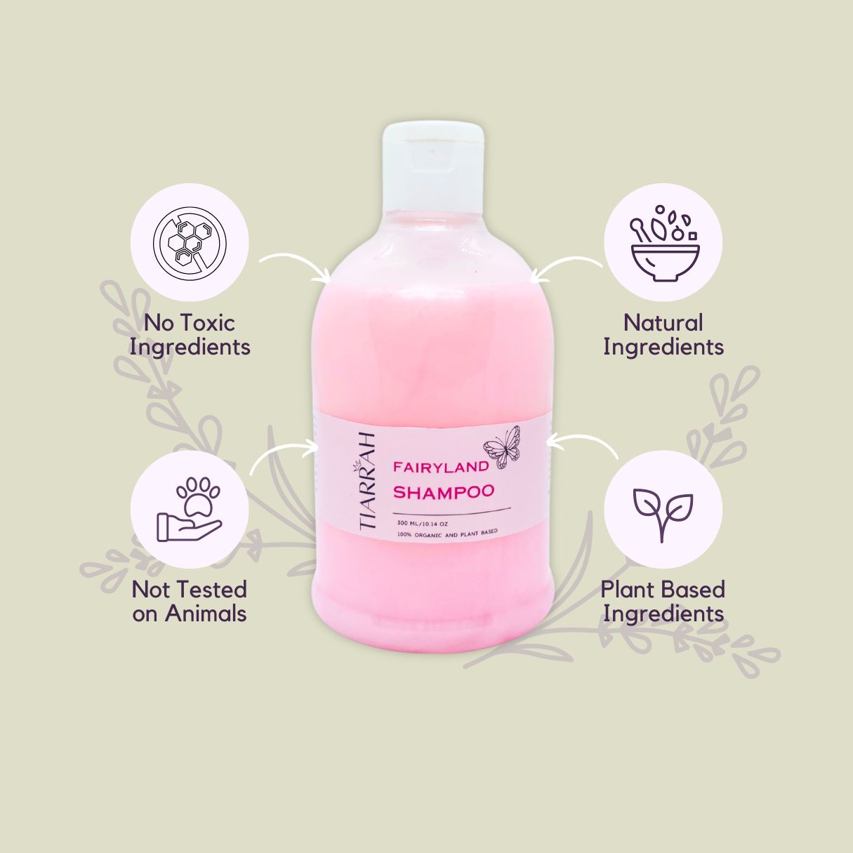 Tiarrah's Fairyland Shampoo: Natural & Non-Toxic - The Luxury Bath and Body Care Shop