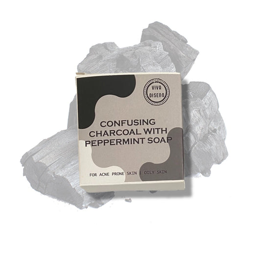 Tiarrah Charcoal and Peppermint Soap: Natural, Organic, Non-Toxic - The Luxury Bath and Body Care Shop