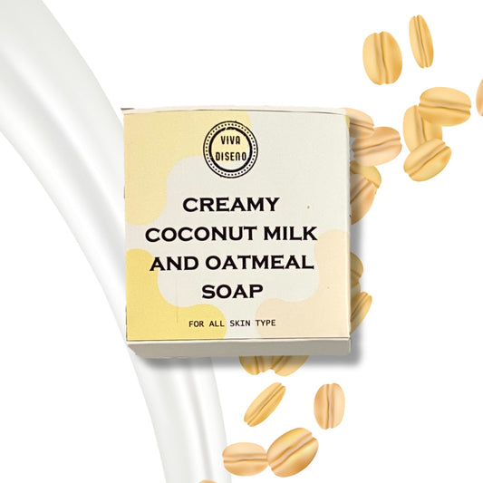 Tiarrah Creamy Coconut Milk and Oatmeal Soap: Natural, Organic, Non-Toxic - The Luxury Bath and Body Care Shop