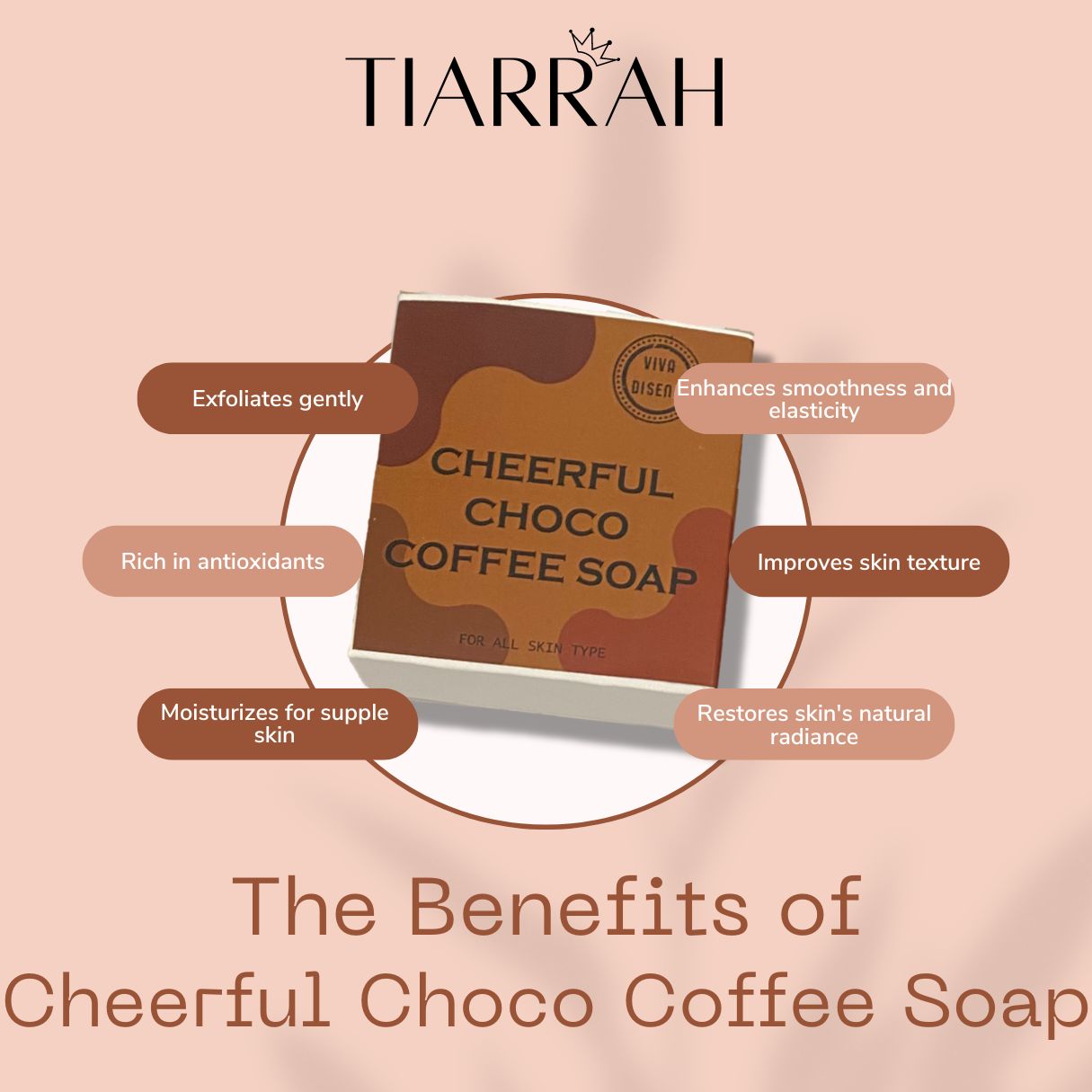 Tiarrah's Choco Coffee Soap: Pure, Safe, Energizing - The Luxury Bath and Body Care Shop