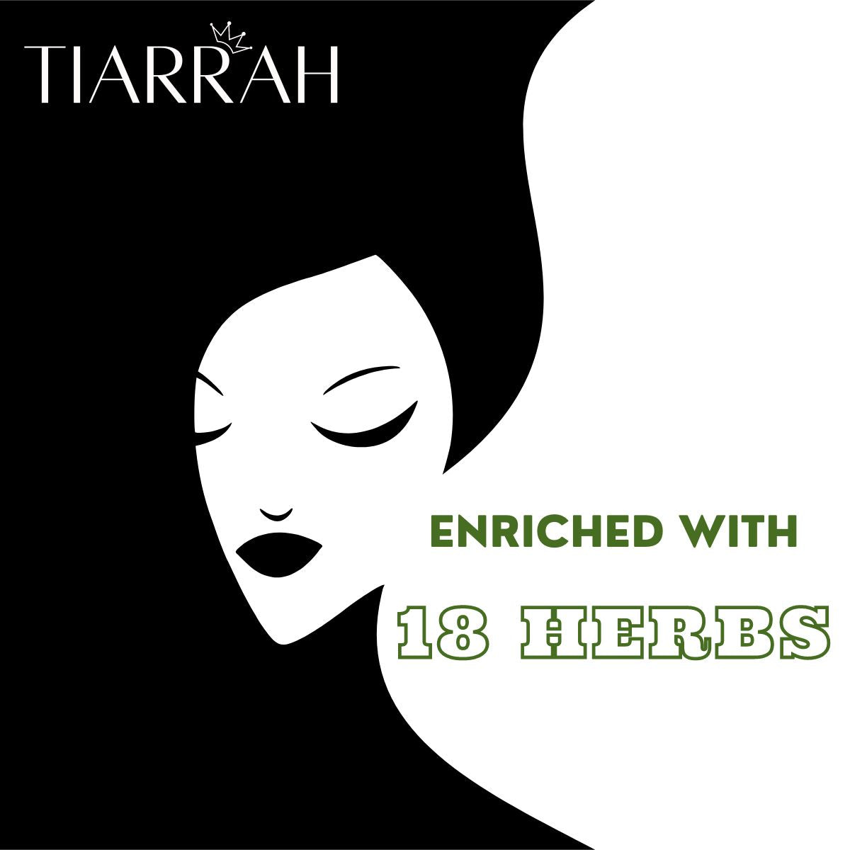 Tiarrah's Hair Oil: Natural, Organic, Non-Toxic, 18 Herbs - The Luxury Bath and Body Care Shop