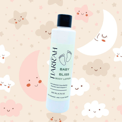 Luxury Baby Bliss Body Lotion by Tiarrah: Organic, Non-Toxic - The Luxury Bath and Body Care Shop