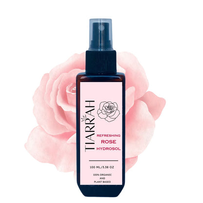 Tiarrah Refreshing Rose Hydrosol: Natural, Organic, Non-Toxic - The Luxury Bath and Body Care Shop