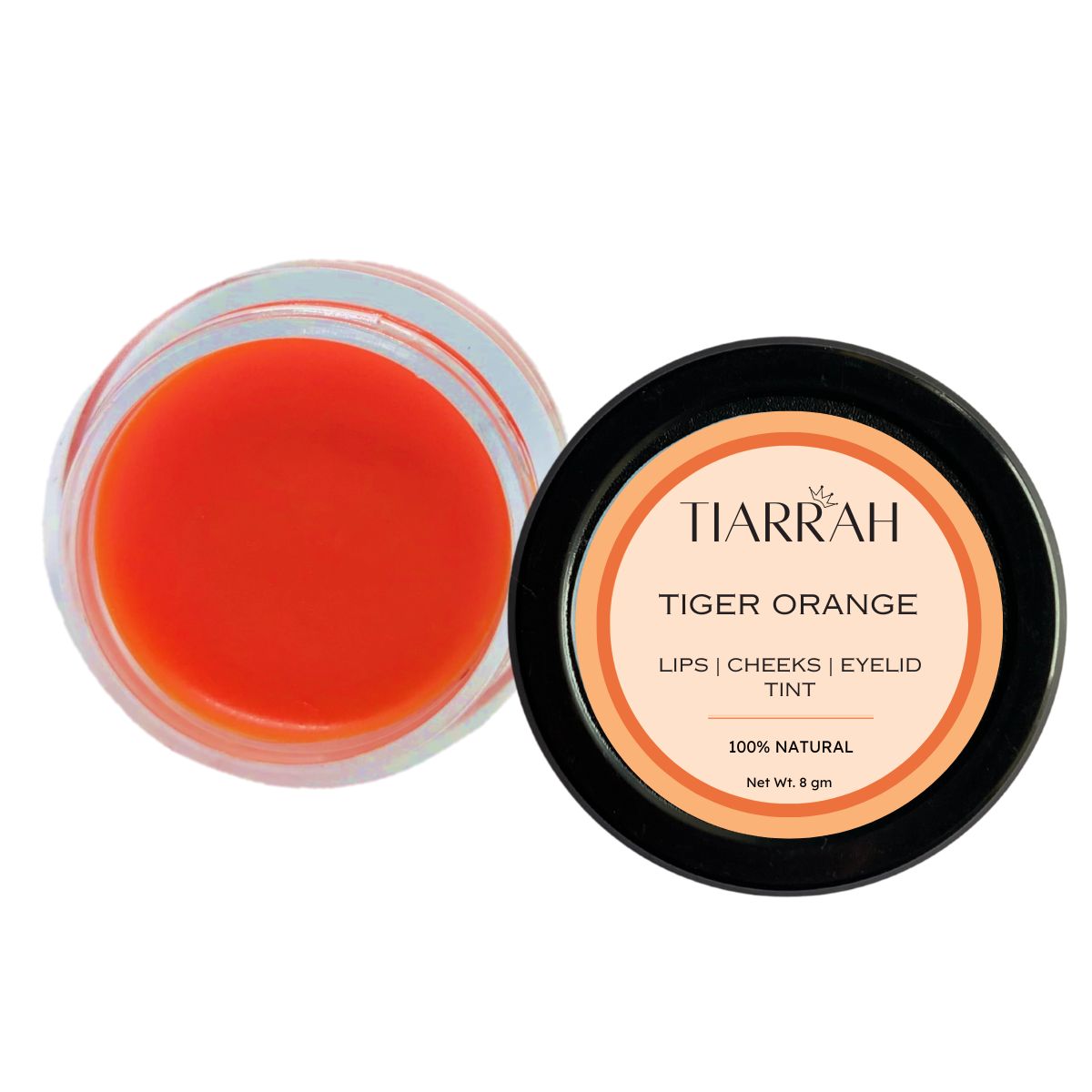 Tiarrah Tiger Orange Tint: Natural, Organic, Non-Toxic - The Luxury Bath and Body Care Shop