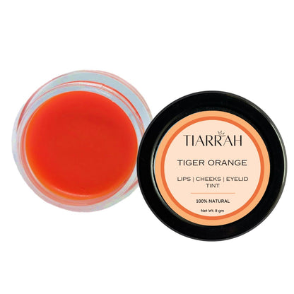 Tiarrah Tiger Orange Tint: Natural, Organic, Non-Toxic - The Luxury Bath and Body Care Shop