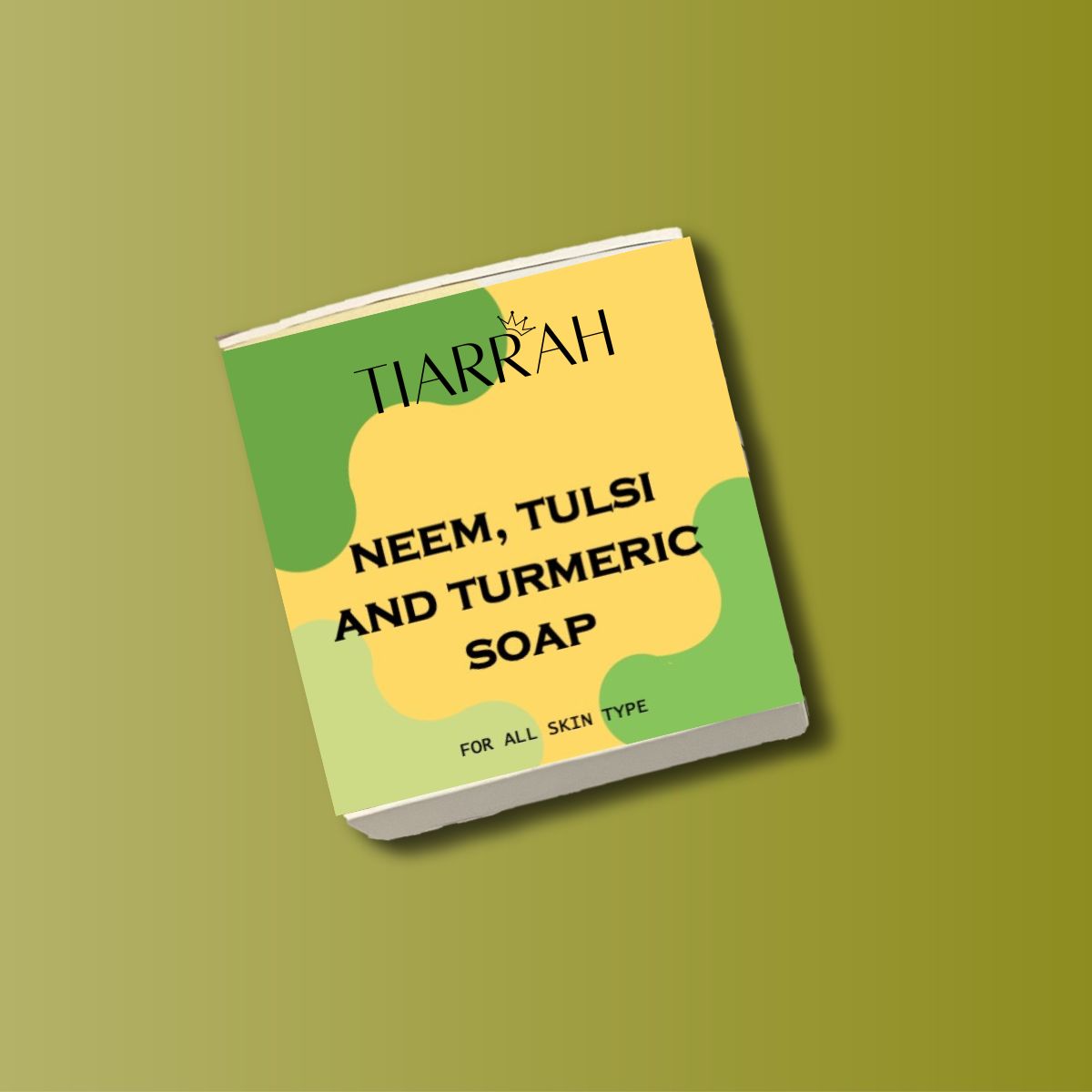 Luxury Neem, Tulsi, and Turmeric Soap by Tiarrah: Organic, Non-Toxic - The Luxury Bath and Body Care Shop