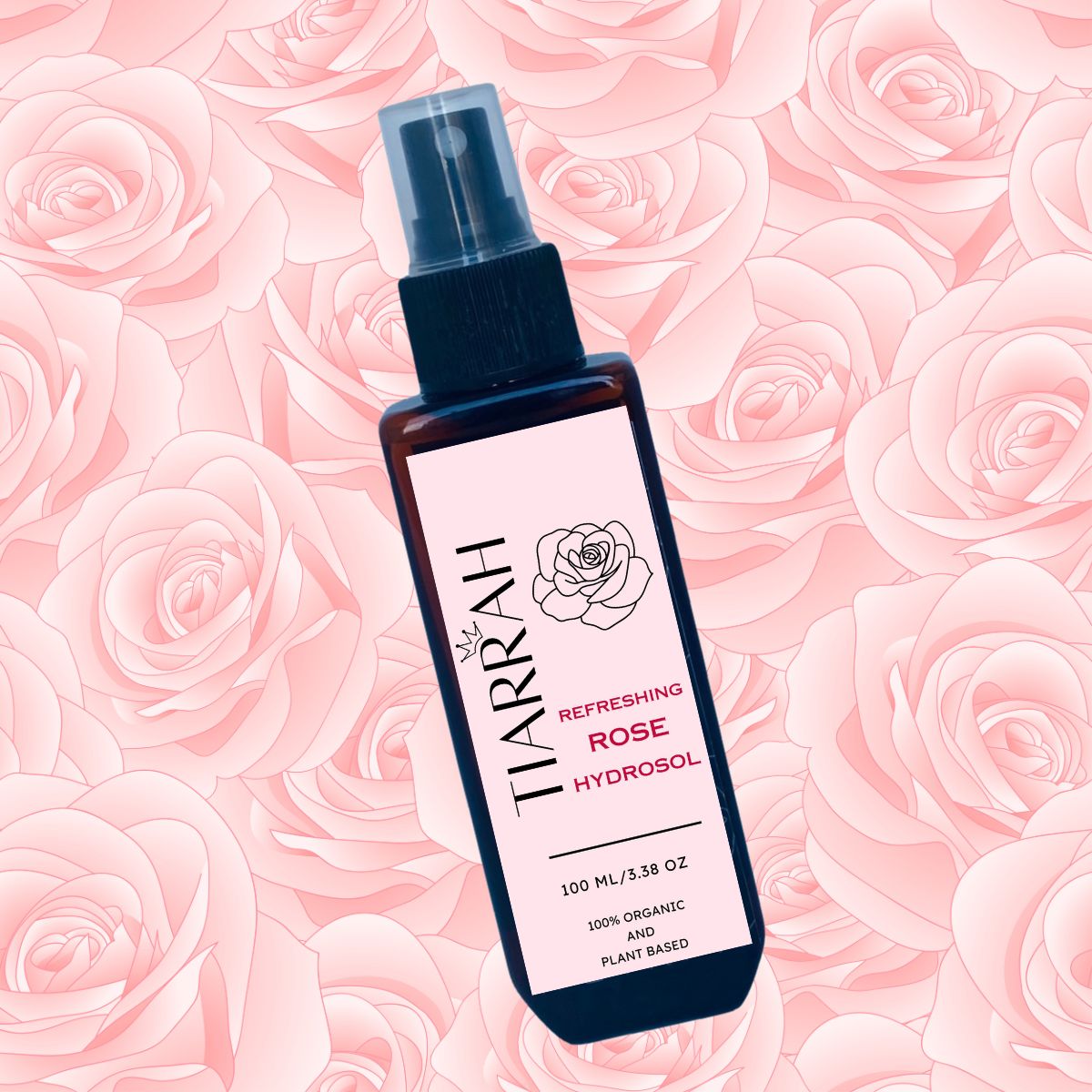 Luxury Refreshing Rose Hydrosol by Tiarrah: Organic, Non-Toxic - The Luxury Bath and Body Care Shop