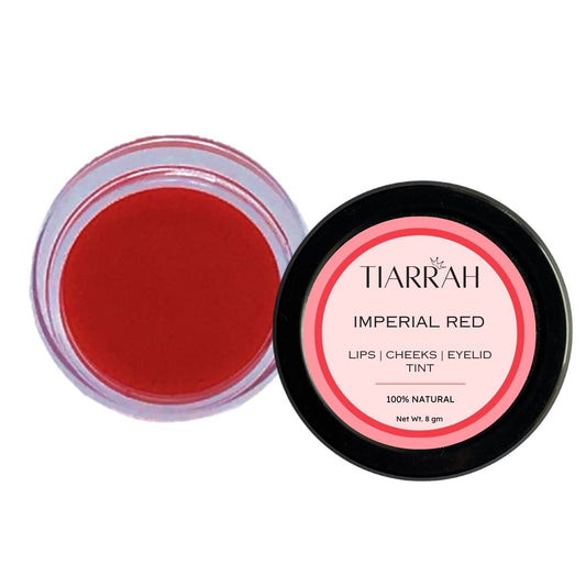 Tiarrah Imperial Red Tint: Natural, Organic, Non-Toxic - The Luxury Bath and Body Care Shop