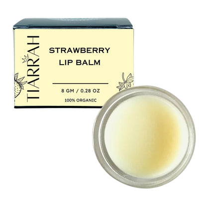 Strawberry Lip Balm - Tiarrah - the luxury bath and body shop