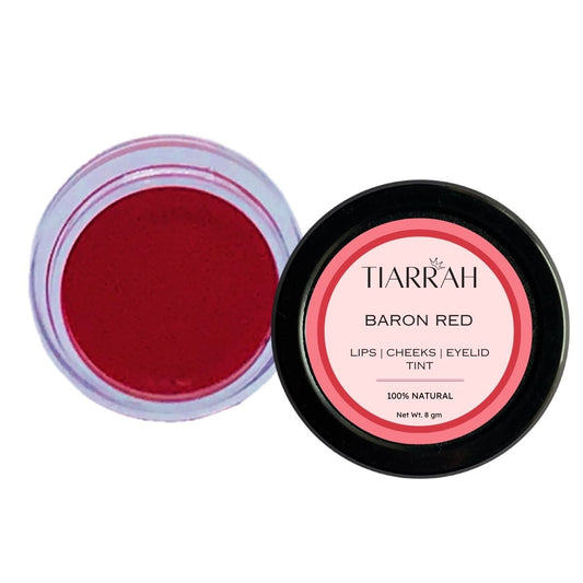 Tiarrah Baron Red Tint: Natural, Organic, Non-Toxic - The Luxury Bath and Body Care Shop