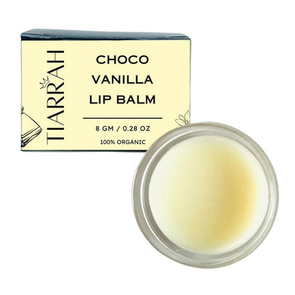 Choco Vanilla Lip Balm - Tiarrah - the luxury bath and body shop