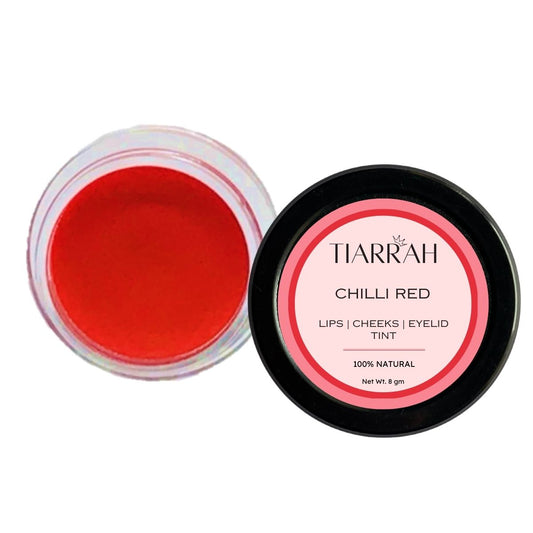 Tiarrah Chilli Red Tint: Natural, Organic, Non-Toxic - The Luxury Bath and Body Care Shop