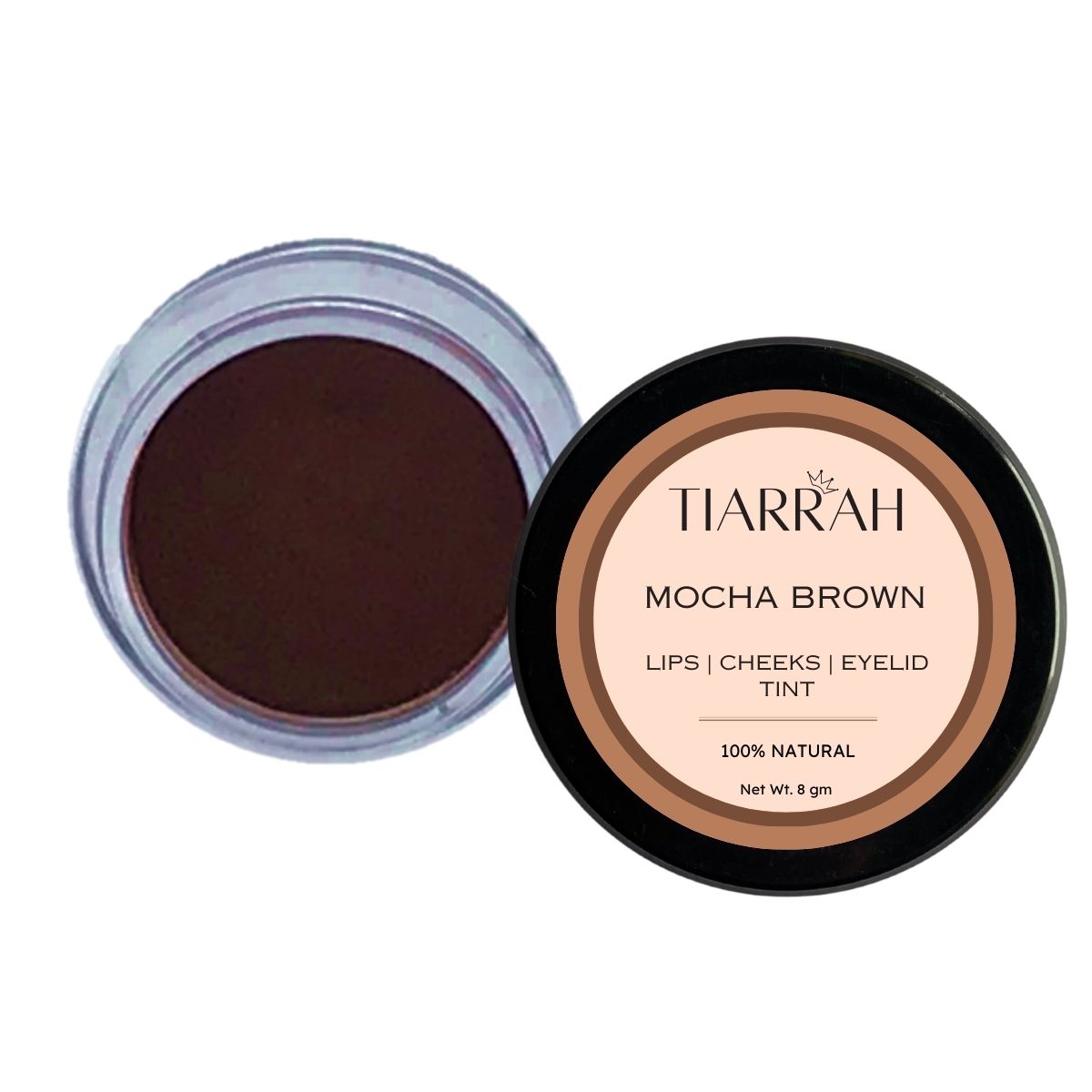 Tiarrah Mocha Brown Tint: Natural, Organic, Non-Toxic - The Luxury Bath and Body Care Shop