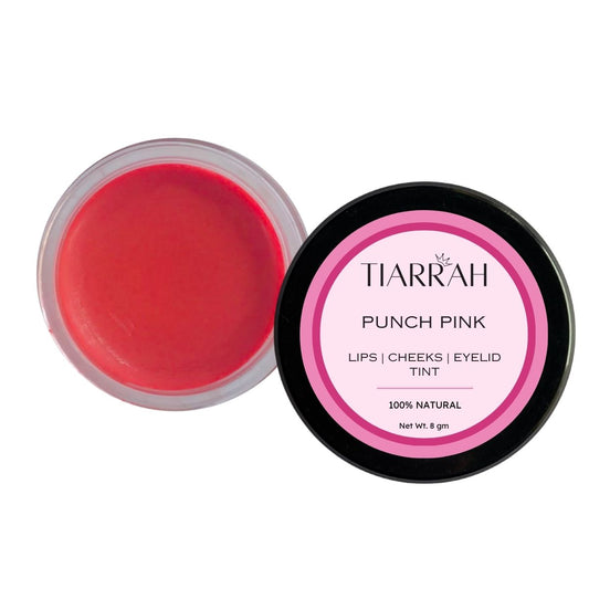 Tiarrah Punch Pink Tint: Natural, Organic, Non-Toxic - The Luxury Bath and Body Care Shop