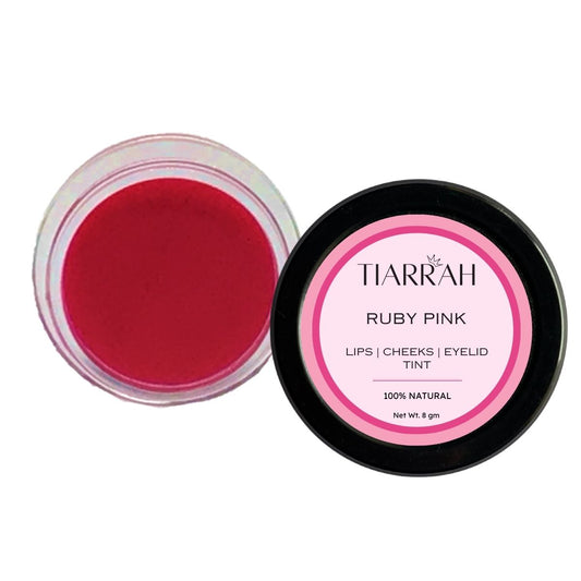 Tiarrah Ruby Pink Tint: Natural, Organic, Non-Toxic - The Luxury Bath and Body Care Shop