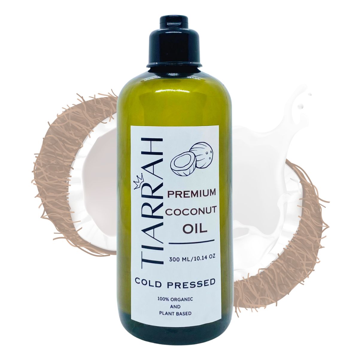Tiarrah Coconut Oil: Natural, Organic, Non-Toxic - The Luxury Bath and Body Care Shop