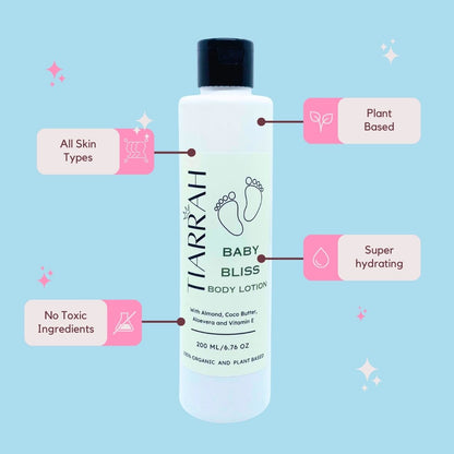 Tiarrah's Baby Bliss Body Lotion: Pure, Safe, Gentle - The Luxury Bath and Body Care Shop