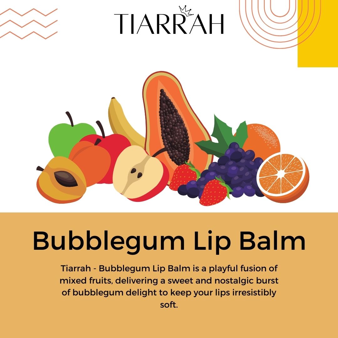 bubblegum Lip Balm - Tiarrah - the luxury bath and body shop