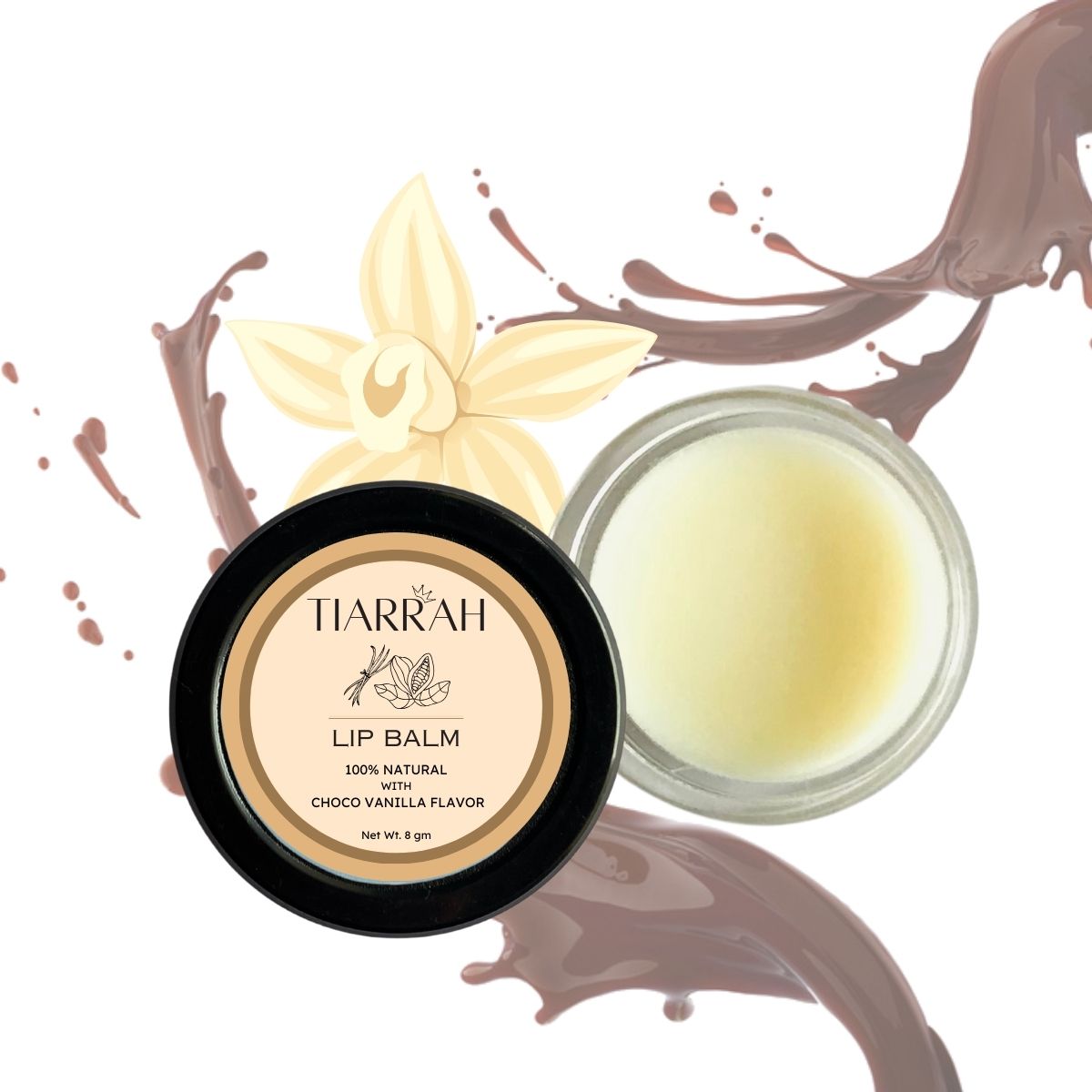 Choco Vanilla Lip Balm - Tiarrah