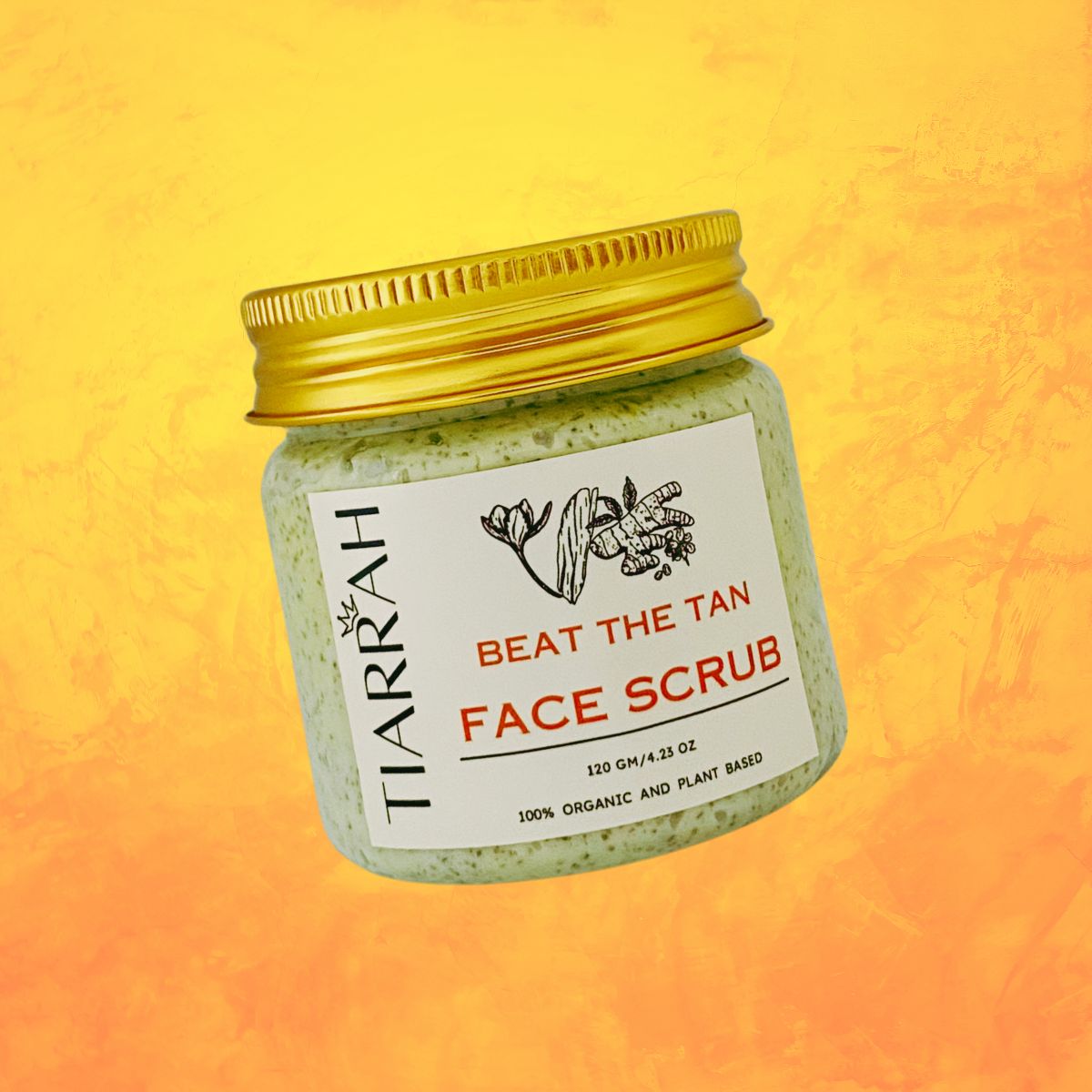 Luxury De-tan Face Scrub by Tiarrah: Organic, Non-Toxic - The Luxury Bath and Body Care Shop