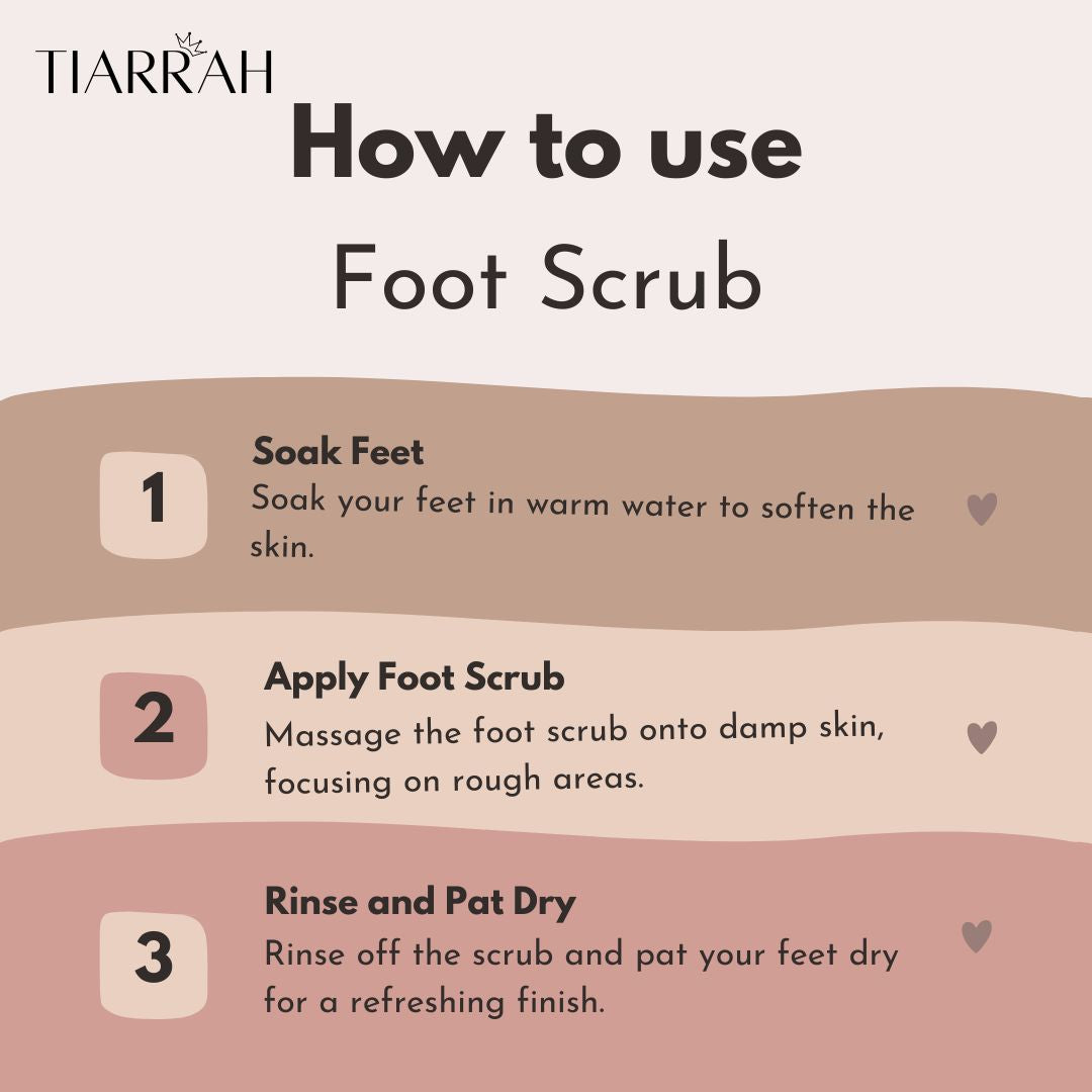 Tiarrah's Peppermint Foot Scrub: Pure, Safe, Luxurious - The Luxury Bath and Body Care Shop