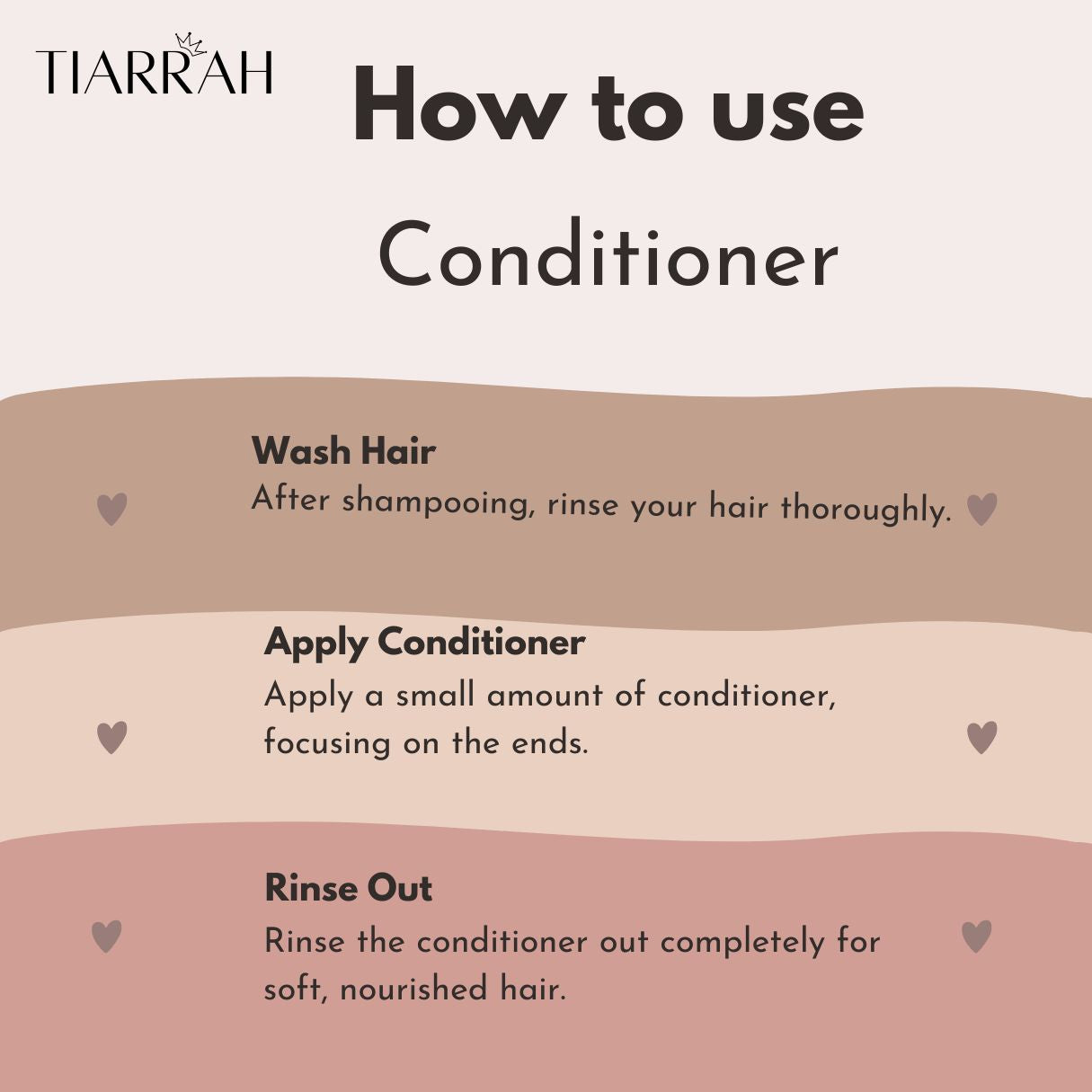 Organic Tropical Love Hair Conditioner from Tiarrah - The Luxury Bath and Body Care Shop