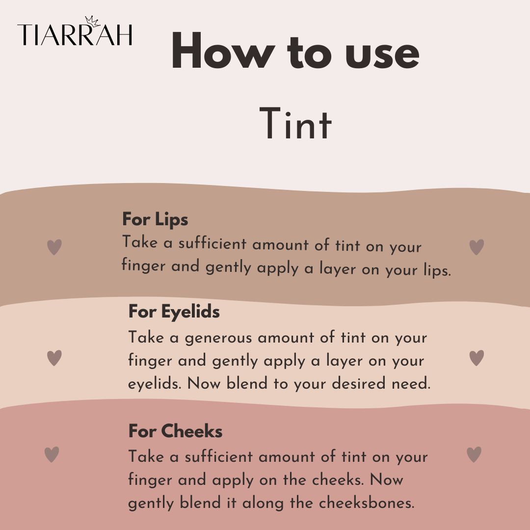Organic Imperial Red Tint from Tiarrah - The Luxury Bath and Body Care Shop