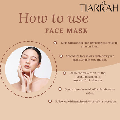 Tiarrah Kumkumadi Face Mask: Natural, Organic, Non-Toxic - The Luxury Bath and Body Care Shop