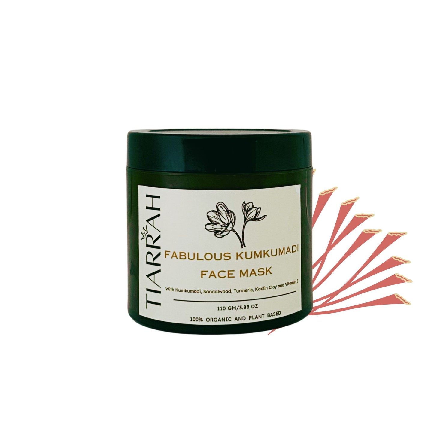 Tiarrah Kumkumadi Face Mask: Natural, Organic, Non-Toxic - The Luxury Bath and Body Care Shop