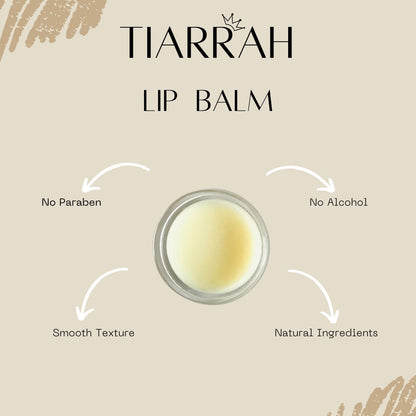 Strawberry Lip Balm - Tiarrah - the luxury bath and body shop