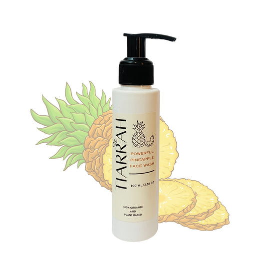 Tiarrah Pineapple Face Wash: Natural, Organic, Non-Toxic Ingredients - The Luxury Bath and Body Shop