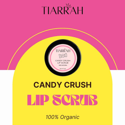 Tiarrah's Candy Crush Lip Scrub: Natural & Non-Toxic - The Luxury Bath and Body Care Shop