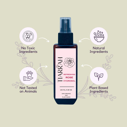 Tiarrah's Refreshing Rose Hydrosol: Pure, Safe, Luxurious - The Luxury Bath and Body Care Shop