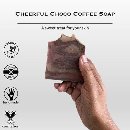 Tiarrah Choco Coffee Soap: Natural, Organic, Non-Toxic - The Luxury Bath and Body Care Shop