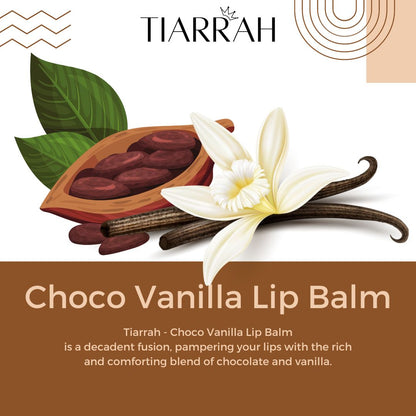 Choco Vanilla Lip Balm - Tiarrah