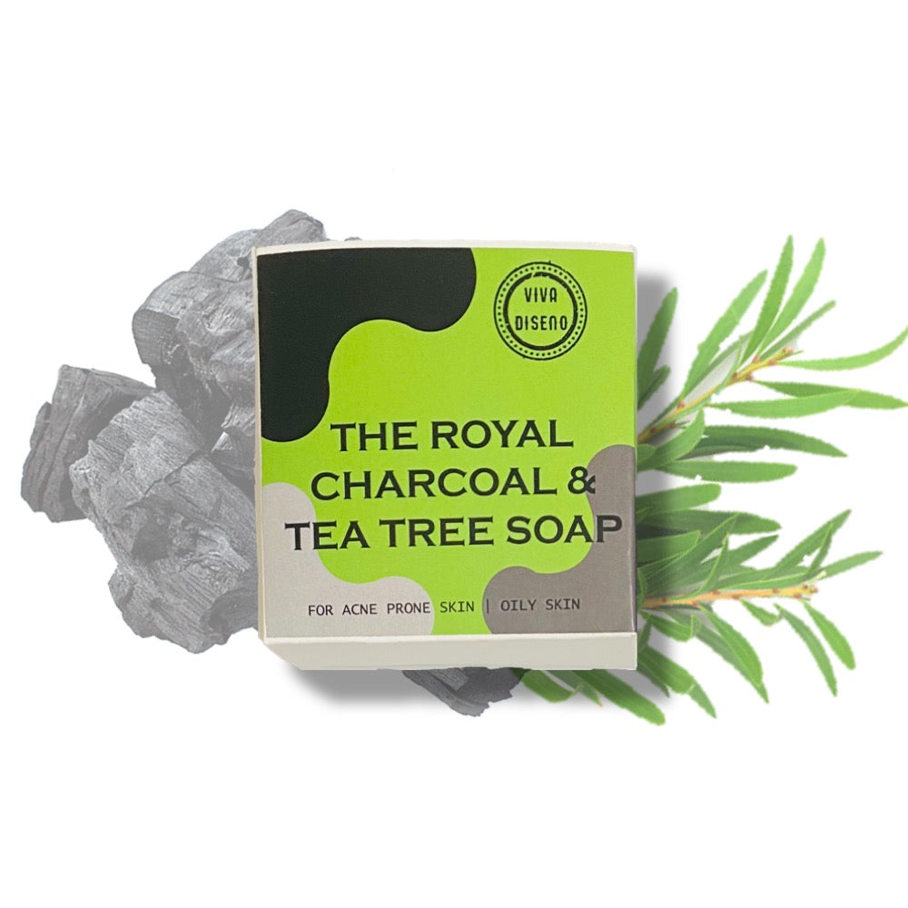 Tiarrah Charcoal and Tea Tree Soap: Natural, Organic, Non-Toxic - The Luxury Bath and Body Care Shop