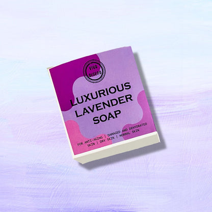 Luxury Lavender Soap by Tiarrah: Organic, Non-Toxic - The Luxury Bath and Body Care Shop