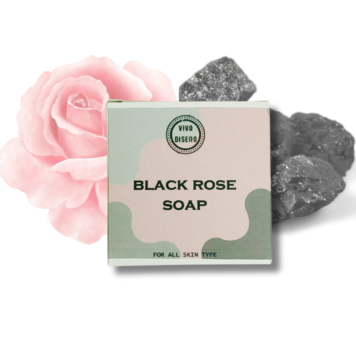 Tiarrah Black Rose Soap: Natural, Organic, Non-Toxic - The Luxury Bath and Body Care Shop